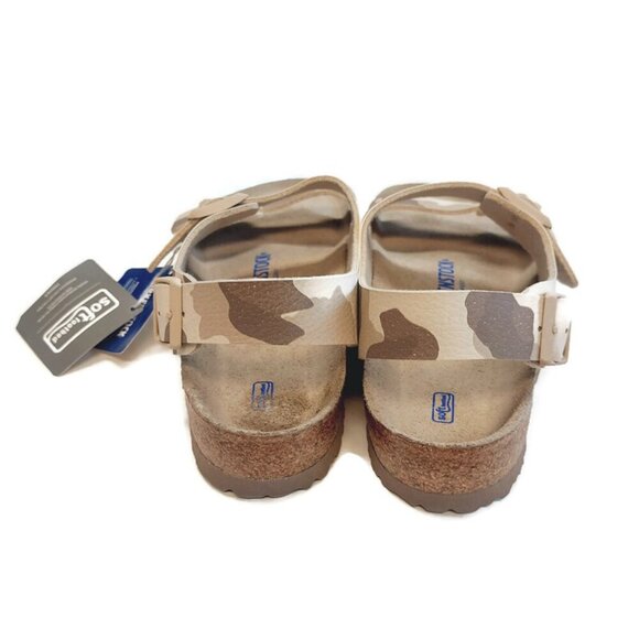 Birkenstock Milano Birko Flor Sandals Mens Size 11 EU 44 Desert Soil Gray Taupe - Picture 4 of 9